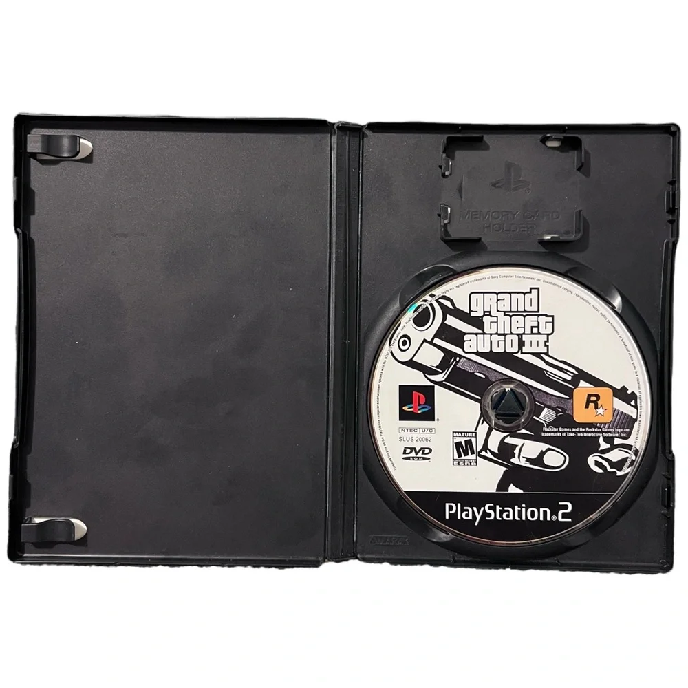 Grand Theft Auto 3 & Vice City PS2 (Sony PlayStation 2) Fully Tested!